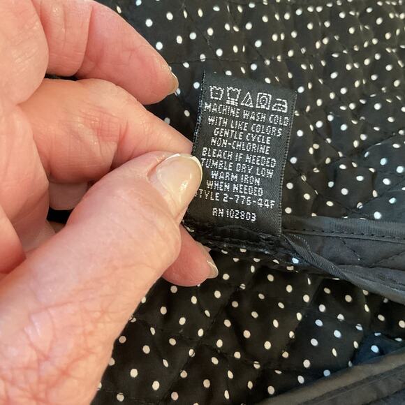 Tara Jones Black Longsleeve Lightweight Quilted Lined Jacket 18W - Picture 6 of 7